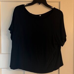 Classic Exercise Black Women's Top